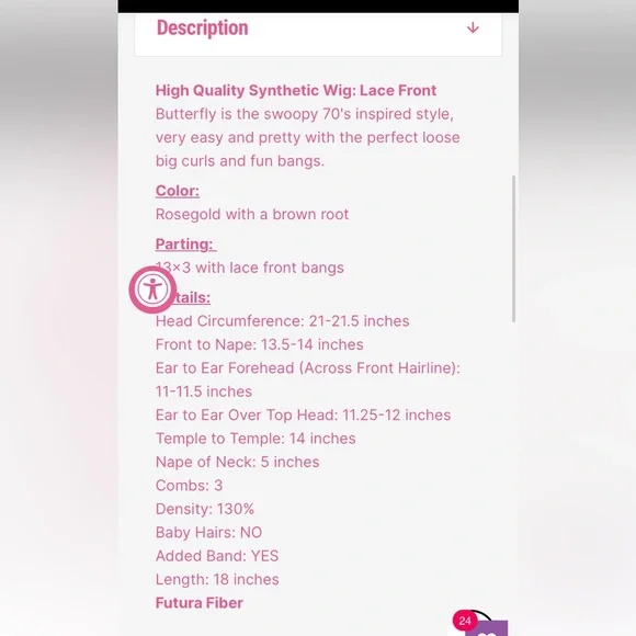 Chelsey Smith Cosmetics Butterfly Brosegold - Picture 5 of 8